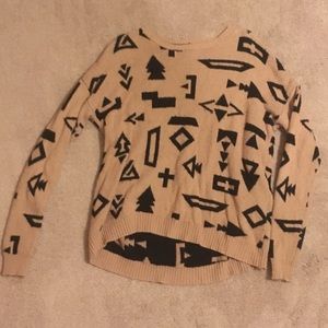 Oversized sweater, size small